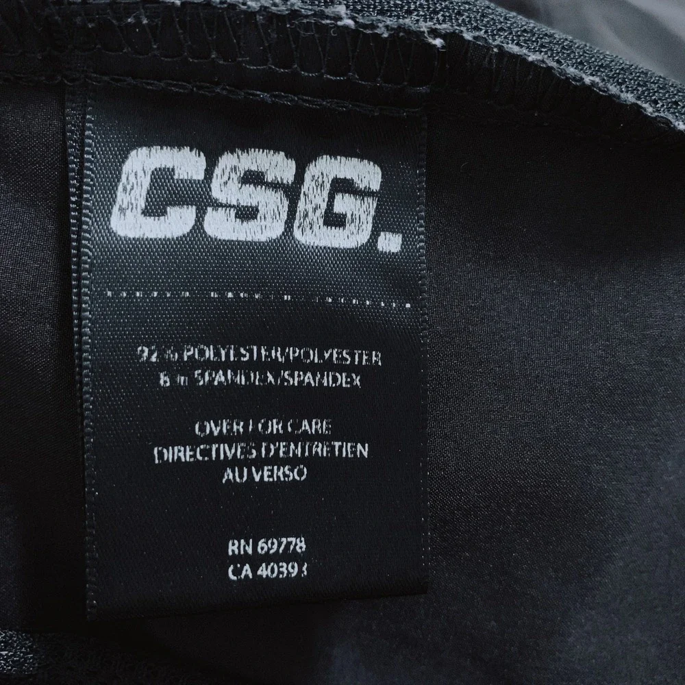 CSG Performance Shorts Men's Size 40 Black Stretch Lightweight‎ 10